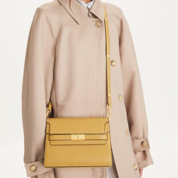 Tory Burch Lee Radziwill Shoulder Bag in Macadamia NWT $796 retail - Picture 15 of 16